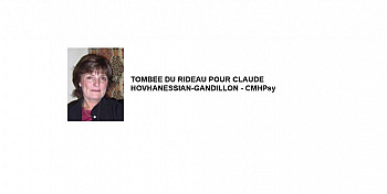 TOMBEE DU RIDEAU POUR CLAUDE HOVHANESSIAN-GANDILLON - CMHPsy